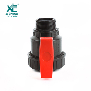 3/4-2 "harga pabrik kualitas tinggi plastik Pvc Mf katup bola tunggal - Product Image 5