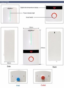 <span class=keywords><strong>Chauffe</strong></span>-<span class=keywords><strong>eau</strong></span> <span class=keywords><strong>horizontal</strong></span> sans induction - Product Image 6