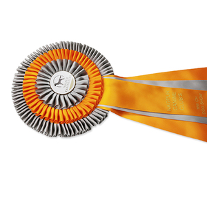 Pet Events Dog <strong>Horse</strong> Show <strong>Rosette</strong> Printed Award Ribbon <strong>Rosette</strong> - Product Image 3