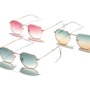 2019 Carrée classique En Métal Cadre Lunettes De <span class=keywords><strong>Soleil</strong></span> lunettes de <span class=keywords><strong>soleil</strong></span> pour Femmes Homme UV400 - Product Image 2