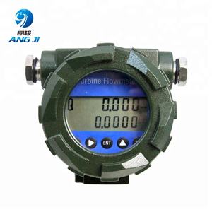 Chemische afvalwater water Vloeibare Turbine Gesegmenteerd display intelligente flow meter - Product Image 2