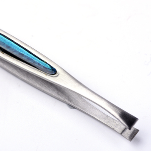 Professionnel en acier inoxydable épilation cils brucelles pince à sourcils pour les soins personnels - Product Image 5