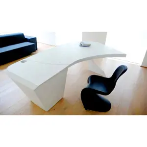 Customized Size Top Quality Corians Material <strong>Small</strong> <strong>Office</strong> <strong>Table</strong> Design - Product Image 1