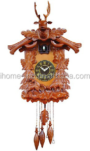 Horloge pour cadeau promotionnel bois musique coucou horloge avec <span class=keywords><strong>des</strong></span> <span class=keywords><strong>oiseaux</strong></span> chanter - Product Image 3