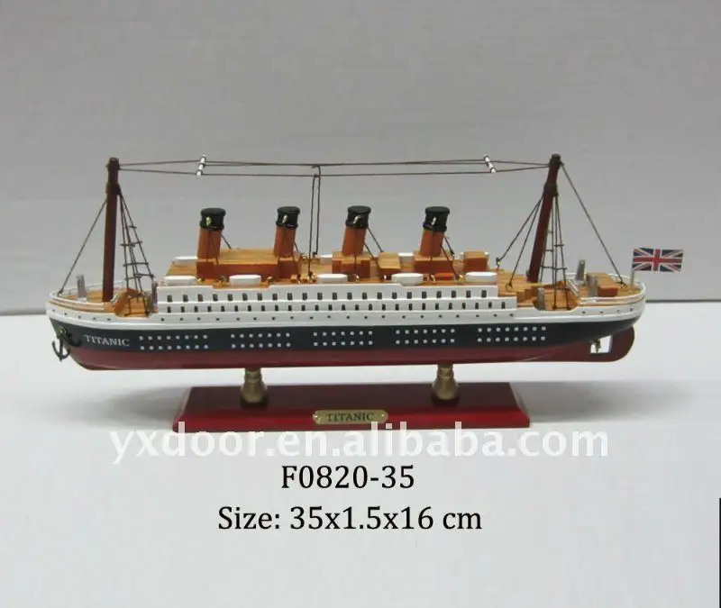 Modèle de bateau Titanic 100 ans, livraison modèle, 2012, nouveau produit