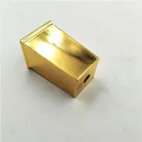 Aanpassen Houten Been Met Gold Caps Messing Tafel Benen Teen Caps TLS-69