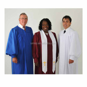 Túnica bautismal <span class=keywords><strong>de</strong></span> algodón Lisa pura con <span class=keywords><strong>esperanza</strong></span> religiosa <span class=keywords><strong>de</strong></span> <span class=keywords><strong>Iglesia</strong></span> - Product Image 2