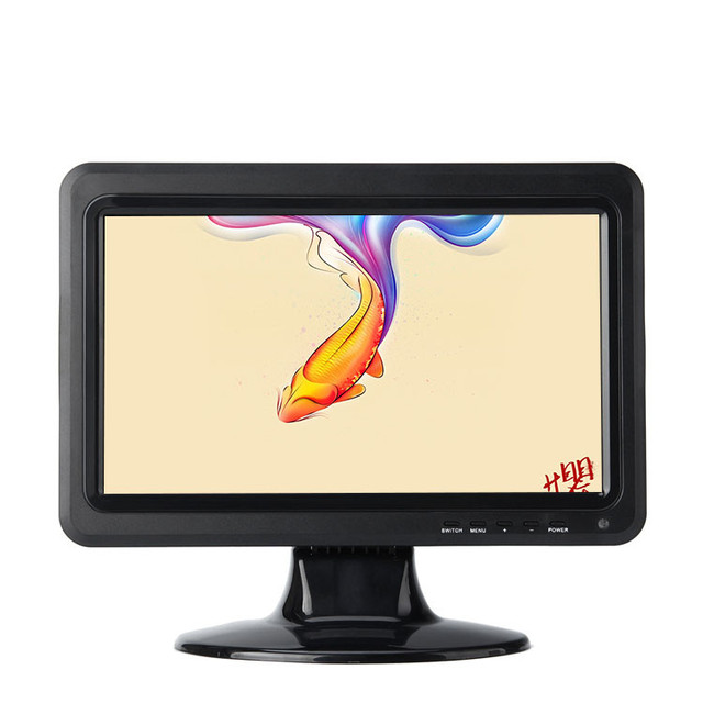 Cheap Price 12 Inch Analog TV Desktop LCD Television DVB-T2 ATSC ISDB Digital TV Optional