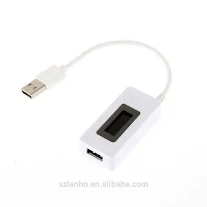 LCD USB 충전기 모바일 전원 감지기 배터리 테스터 충전기 테스터