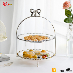 Barato <span class=keywords><strong>restaurante</strong></span> claro con cuentas de plata placas cargador para <span class=keywords><strong>la</strong></span> venta - Product Image 5