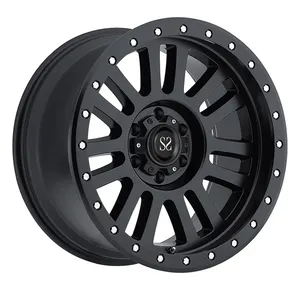 New Style 20 inch Multi Spoke 1-PC Gloss Black Heavy Duty 4x4 Truck Wheels For F150 6x135