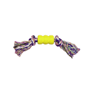 <strong>Dog</strong> Rubber and Rope <strong>Bone</strong> - Product Image 1