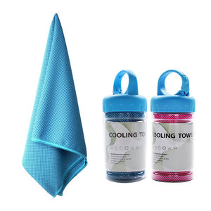 Tuỳ chỉnh Kỹ Thuật Số In Cầm Tay Ma Thuật Ngay Lập Tức Cảm Giác Lạnh Nhiệt Độ Bay Hơi Làm Mát Băng Khăn trong Chai - Product Image 1