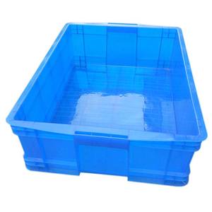 Stapelbare große Kiste Gemüse Plastik kiste Verkauf mit Metall griff - Product Image 4