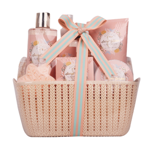 Cestas de <span class=keywords><strong>regalo</strong></span> de Spa para <span class=keywords><strong>mujer</strong></span>, juegos de baño con aroma de jardín rosa para Festival de <span class=keywords><strong>cumpleaños</strong></span> - Product Image 4