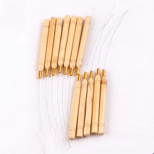 XUCHANG HARMONY silikon ve silikon Nano halka saç ekleme araçları uygulama Nano boncuk çekerek iğne döngü geçirici - Product Image 4