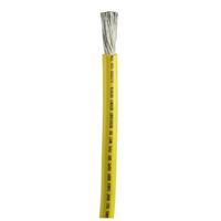 Câble de batterie en cuivre pur 1/0 AWG noir et rouge, vente en gros d'usine