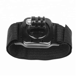 Support de poignet rotatif à <span class=keywords><strong>360</strong></span> degrés de couleur noire de haute qualité pour GoPro Hero 13, SJCAM, <span class=keywords><strong>Xiaomi</strong></span> Yi - Vente en gros - Product Image 2