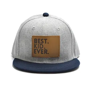 В стиле "хип-хоп" изготовленным на заказ логосом для малышей и детей постарше бейсболки 6 панели для Snapback шапки мужские и женские бейсбольные кепки, пустой шляпы Snapback кепки оптом