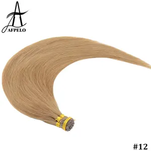 AFPELO 2019 precio al por mayor extensiones de cabello humano de la queratina del pelo Pre ligado inclino la extensión del cabello humano