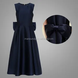 New Style Frauen Elegantes Kleid Ärmellose Vintage A-Linie Röcke Mädchen Kleid Namen Mit Bildern Großhandel Kleidung