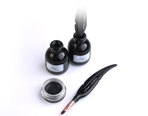 Pudaier riasan mata <span class=keywords><strong>Gel</strong></span> hitam tahan lama, Pensil Mata berpigmen tinggi tahan air - Product Image 6