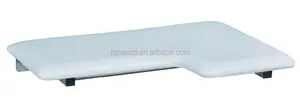 Coussin de chaise de douche en acier inoxydable de sécurité siège blanc salle de bain banc de douche handicapés personnes âgées siège de douche pliant