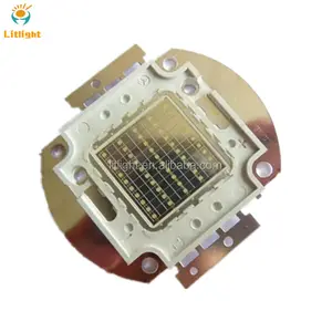 10W 20W 30W 40W 60W 70W 80W 90W 100W 200W 300W 400W 500W de alta potencia 50W COB LED verde 520nm 525nm 530nm 535nm