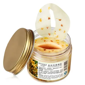 OEM 비 오카 천연 물 기반 눈 모이스처 라이저 골든 Osmanthus 영양 아이 마스크