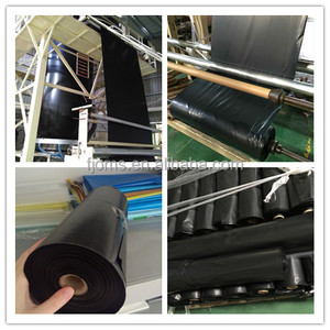 建設用黒色ポリエチレンプラスチックシート 10フィートx100フィート 6ミル - Product Image 4