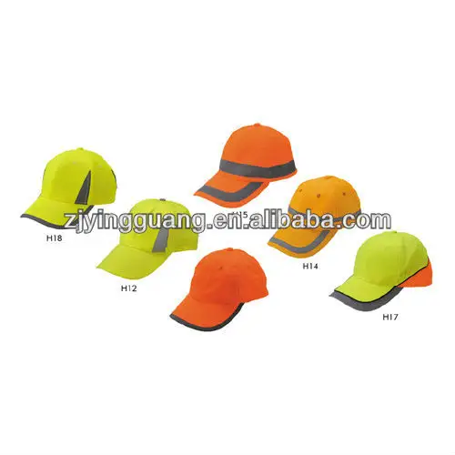 Topi/Topi Olahraga Keselamatan Reflektif Pelindung Visibilitas Tinggi Volume Penjualan Tinggi