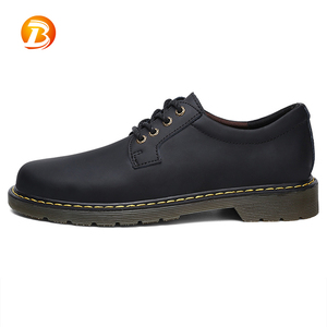 Clase alta moda negro mocasines calzado zapatos <span class=keywords><strong>de</strong></span> cuero para los hombres - Product Image 1