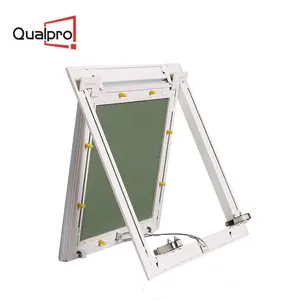 300 × 300 Easy Installation Push Lock Moisture-Proof Gypsum Board Aluminum Drywall Ceiling Access Panel