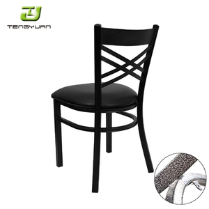 Juego de Mesa y Sillas de Comedor Comerciales de Metal de Estilo <span class=keywords><strong>Industrial</strong></span> Moderno - Product Image 2