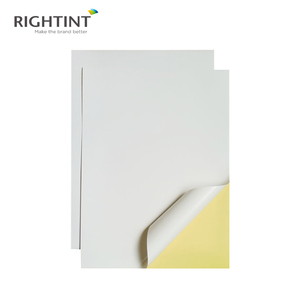 Cast Coated Sticker <strong>Paper</strong> 80gsm Acrylic Hot Melt <strong>Masking</strong> No Printing Water Activated Single Sided Freon-proof - Product Image 2