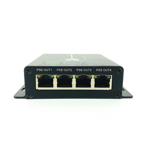 4 ports Cctv 10/100mbps 48v Ieee802.3af/à 120m Véracité Sensibilisation Max Poe Extender Booster Pour Cctv Caméra De Sécurité Ip - Product Image 3