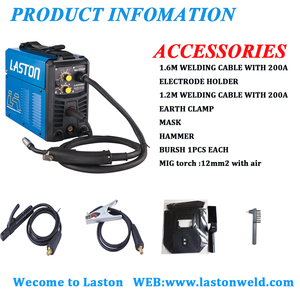 เครื่องเชื่อม LASTON รุ่น <span class=keywords><strong>MIG</strong></span> MAG สำหรับงานเชื่อมมืออาชีพ <span class=keywords><strong>MIG</strong></span>-135P เครื่องเชื่อม CO2 IGBT <span class=keywords><strong>MIG</strong></span>/MMA 135A อินเวอร์เตอร์ - Product Image 2