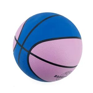 Custom rubber maat 1 basketbal bal met stand