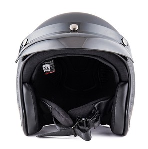 <span class=keywords><strong>Casco</strong></span> <span class=keywords><strong>Moto</strong></span> Mezzo Viso Bianco e <span class=keywords><strong>Nero</strong></span> per Adulti, Quattro Stagioni, Classico, Taglie M L XL, per Mercato Americano e Tedesco - Product Image 2