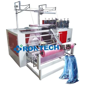 Disposable Plastic Boot Cover Making Machine For Food Factory water-proof long shoe cover making machine rain boot cover