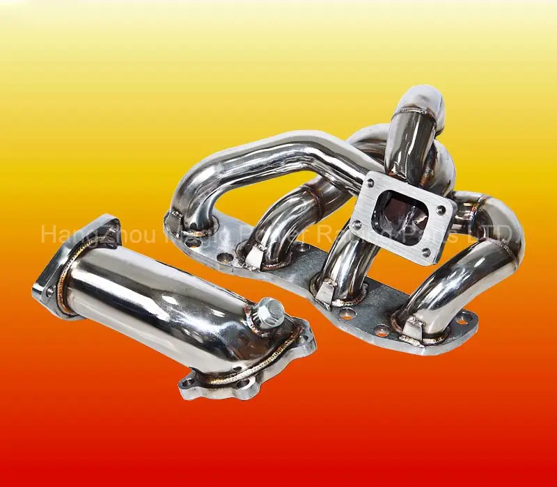 Stainless Steel Car Turbo Exhaust Manifold for N issan 200SX S13 CA18DET