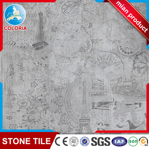 Chine raffiné <span class=keywords><strong>Paris</strong></span> image texture rustique poli carreaux de porcelaine - Product Image 1