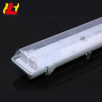 Décoration D'intérieur Double Tube de Verre 2x18W Ip65 T8 T5 G13 Imperméable Ou Personnalisé Bande LED Étanche Mur Lumière Pour Garage