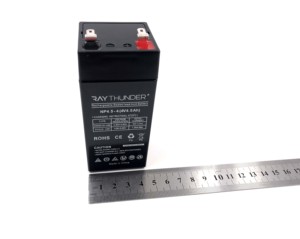 <strong>Rechargeable</strong> Small sealed <strong>Lead</strong> <strong>Acid</strong> <strong>Battery</strong> <strong>4v</strong> 4ah 20hr for Emergency Light / Alarm System - Product Image 4