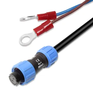 Weipu cabo fêmea impermeável, tipo de cabo fêmea ip68 4-6.5mm, conector sp1311/s2 sp1311/s2