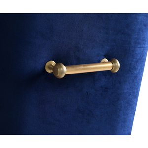 Tavoli da pranzo morbidi <span class=keywords><strong>per</strong></span> 12 persone sedia in velluto blu sedia da pranzo moderna <span class=keywords><strong>per</strong></span> ristorante - Product Image 5