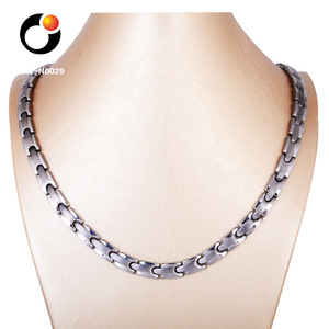 Мужское Спортивное ожерелье с германиевой энергией из титана - Product Image 4