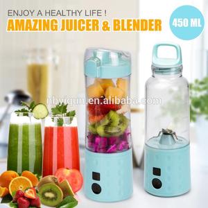 Spremiagrumi frullatore Joy Shaker tazze miscelatore elettrico 400ml ricaricabile a mano USB frullatore portatile Vitamer 4000mAh bottiglia - Product Image 6