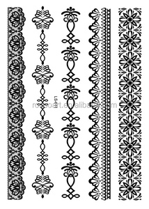 LS-611/Negro encaje Henna Sexy temporal mujeres pulseras del <span class=keywords><strong>tatuaje</strong></span> etiqueta engomada del <span class=keywords><strong>tatuaje</strong></span> <span class=keywords><strong>de</strong></span> <span class=keywords><strong>mano</strong></span> - Product Image 2