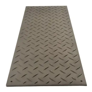 HUAO High-toughness ground protection mat track floor mat / hard plastic board for road mat
